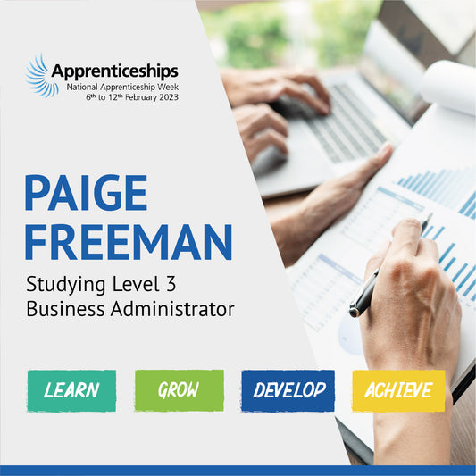 National Apprenticeships Week: Paige Freeman